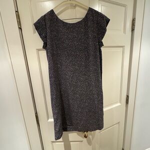 NWT- Joie silk black patterned short dress